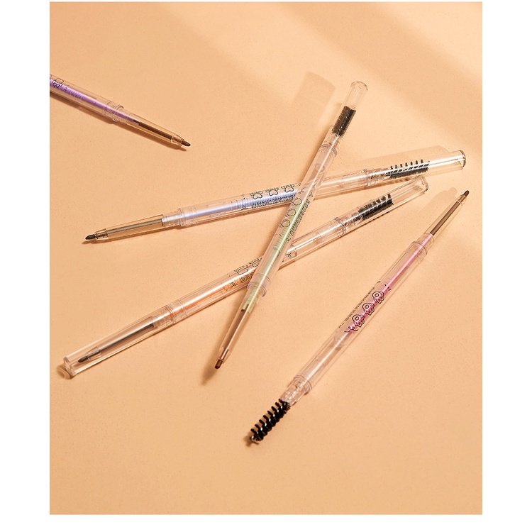 Chì kẻ mày 2 Đầu GECOMO chống nhòe 5 màu sắc tùy chọn cao cấp chì kẻ mắt không thấm nước | BigBuy360 - bigbuy360.vn