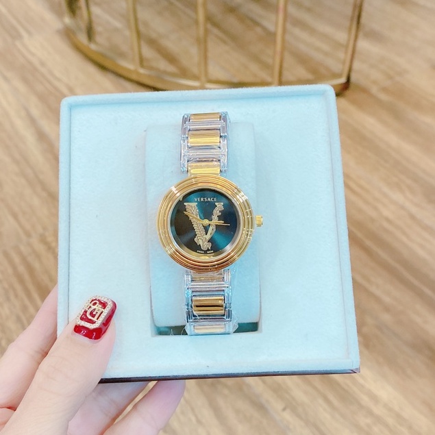 đồng hồ đeo tay nữ Versace dây thép không gỉ hàng đẹp thời trang cao cấp chống  nước bảo hành 12 tháng - DH17 | BigBuy360 - bigbuy360.vn