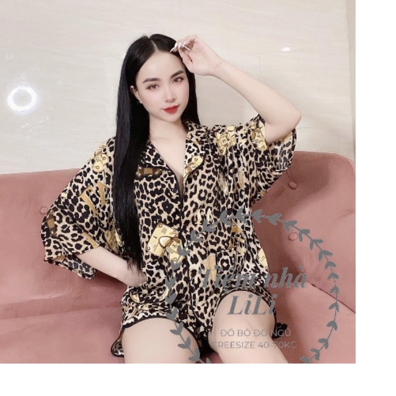 sét đồ bộ pijama nữ đùi tay ngắn quần ngắn dể thương đáng yêu cao cấp