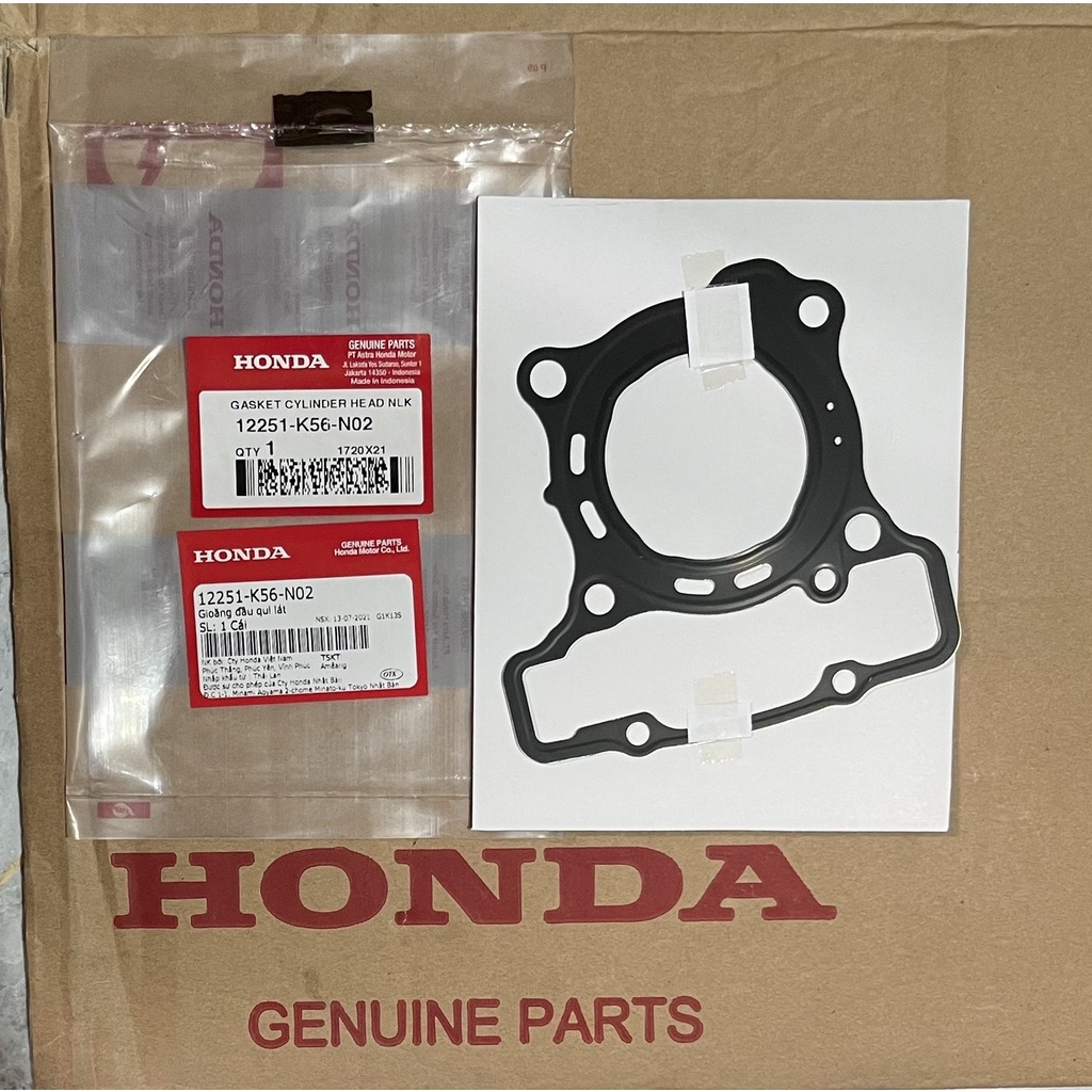 Gioăng đầu qui lát HONDA WINNER năm 2016.