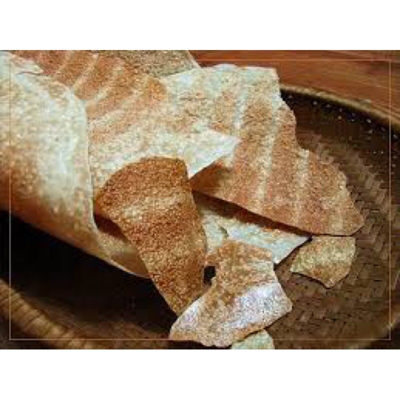 Mới 2021-Bánh tráng sữa dừa Bến Tre túi 10 bánh