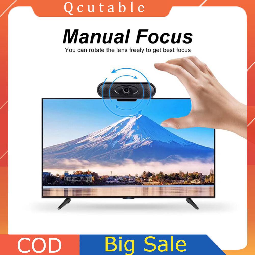 Webcam Hd 480p 720p 1080p Kèm Mic Cho Máy Tính