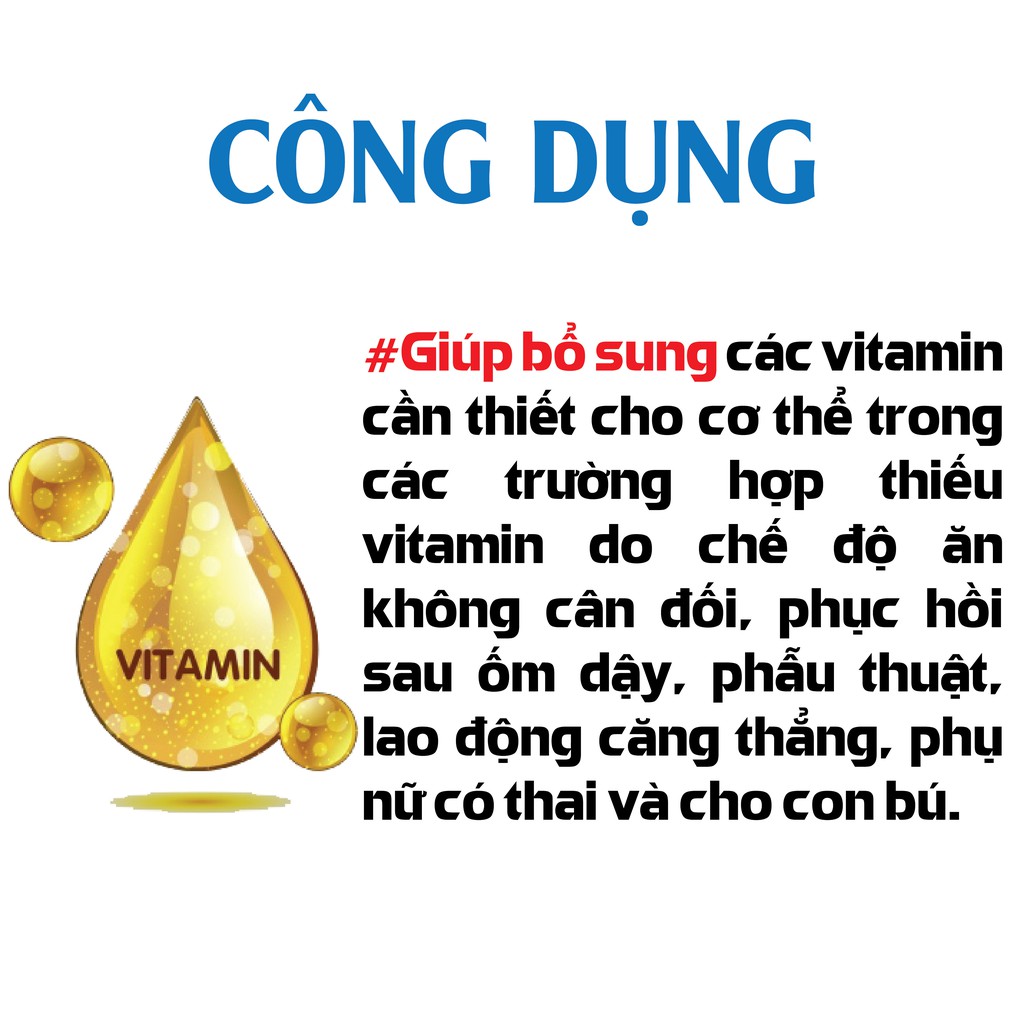 Viên sủi bổ sung vitamin C tăng cường sức đề kháng Multifran (20 viên)