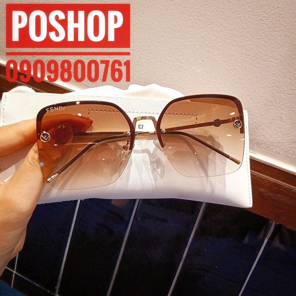 [Mã FAGOGO giảm 12% đơn 99K] ❌FULLBOX HÃNG❌MẮT KÍNH MÁT NỮ FENDI VUÔNG HÀN QUỐC GỌNG KIM LOẠI CAO CẤP HOT TREND | BigBuy360 - bigbuy360.vn