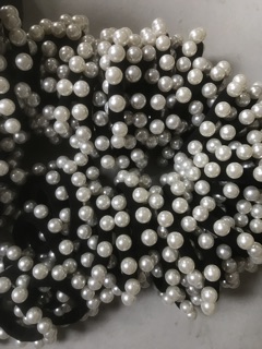 Sỉ 10 dây buộc tóc hạt trai