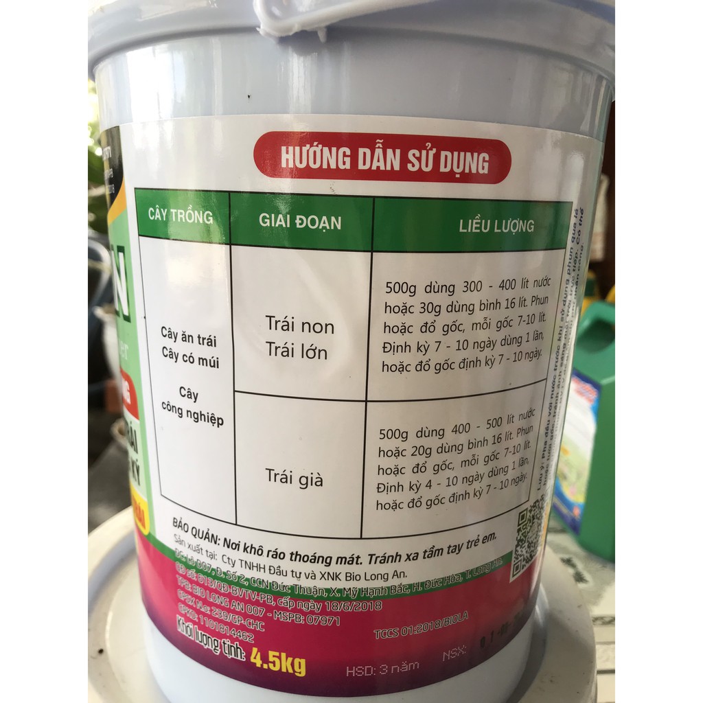 XÔ MAX JAPAN 4.5KG - QUẢ CẦU LỬA 007 - BIO JAPAN