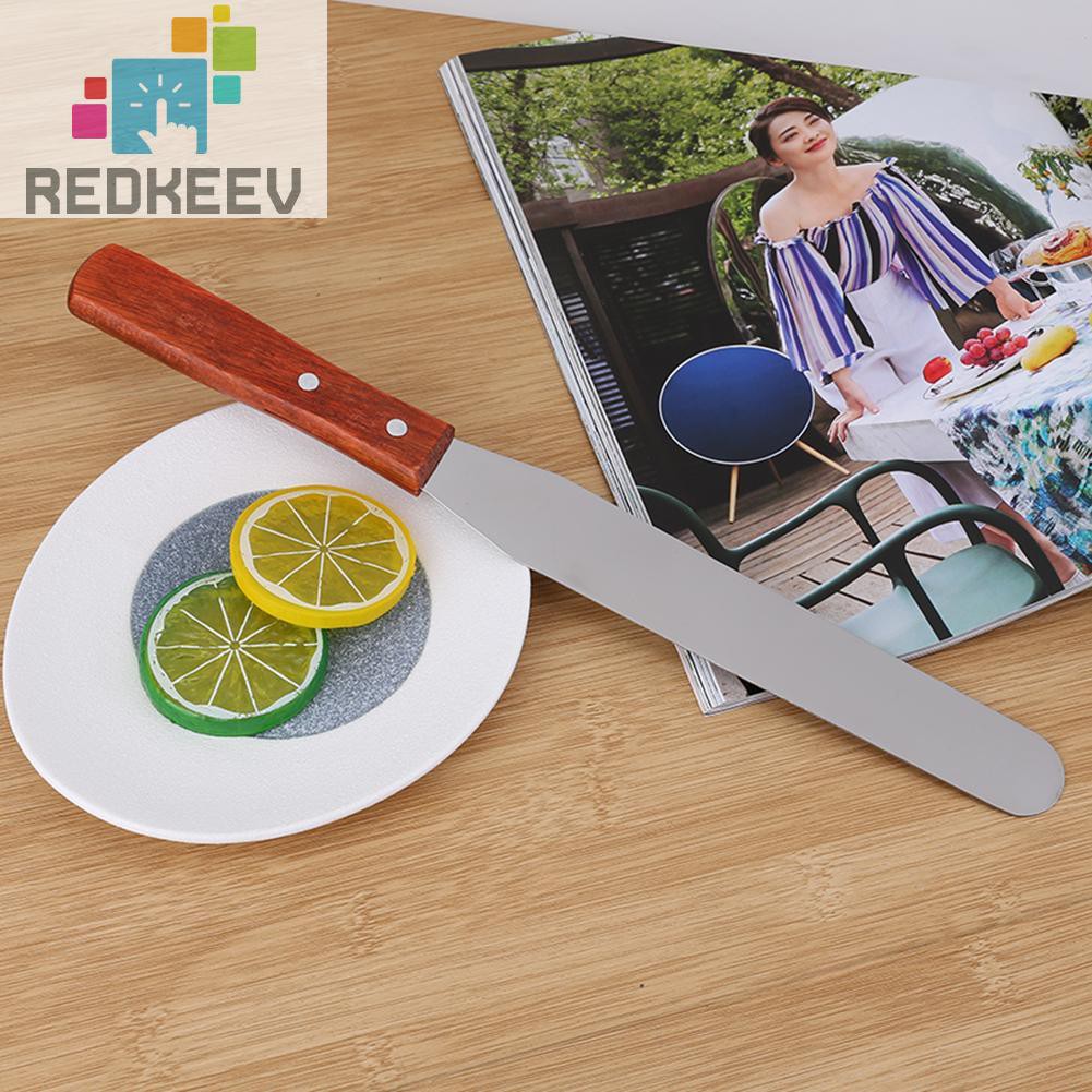 Dao Chà Láng Bánh Kem Bằng Thép Không Gỉ Redkeev 1.13 8 Inch