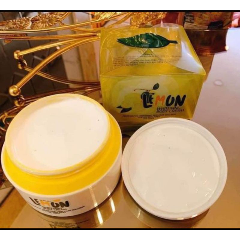 Kem body Lemon Chanh có hạt vitamin