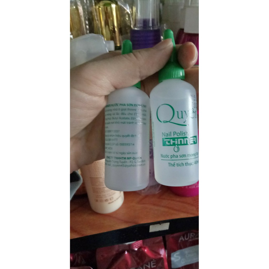THINNER NƯỚC PHA SƠN MÓNG TAY