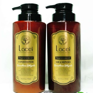 Cặp Dầu gội xả Lacei Improvement 750ml