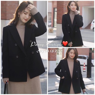 [Order có ảnh thật] Áo Vesst đen hai cúc, style ulzzang Hàn Quốc 🌻 Panny Boutique 🌻