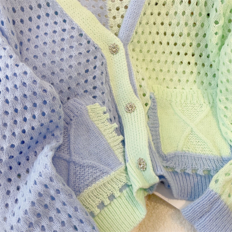 Áo Khoác Cardigan Dệt Kim Tay Dài Chống Nắng Thời Trang Mùa Thu Mới Cho Nữ