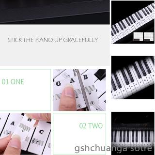 Miếng Dán Phím Đàn Piano 88 Phím