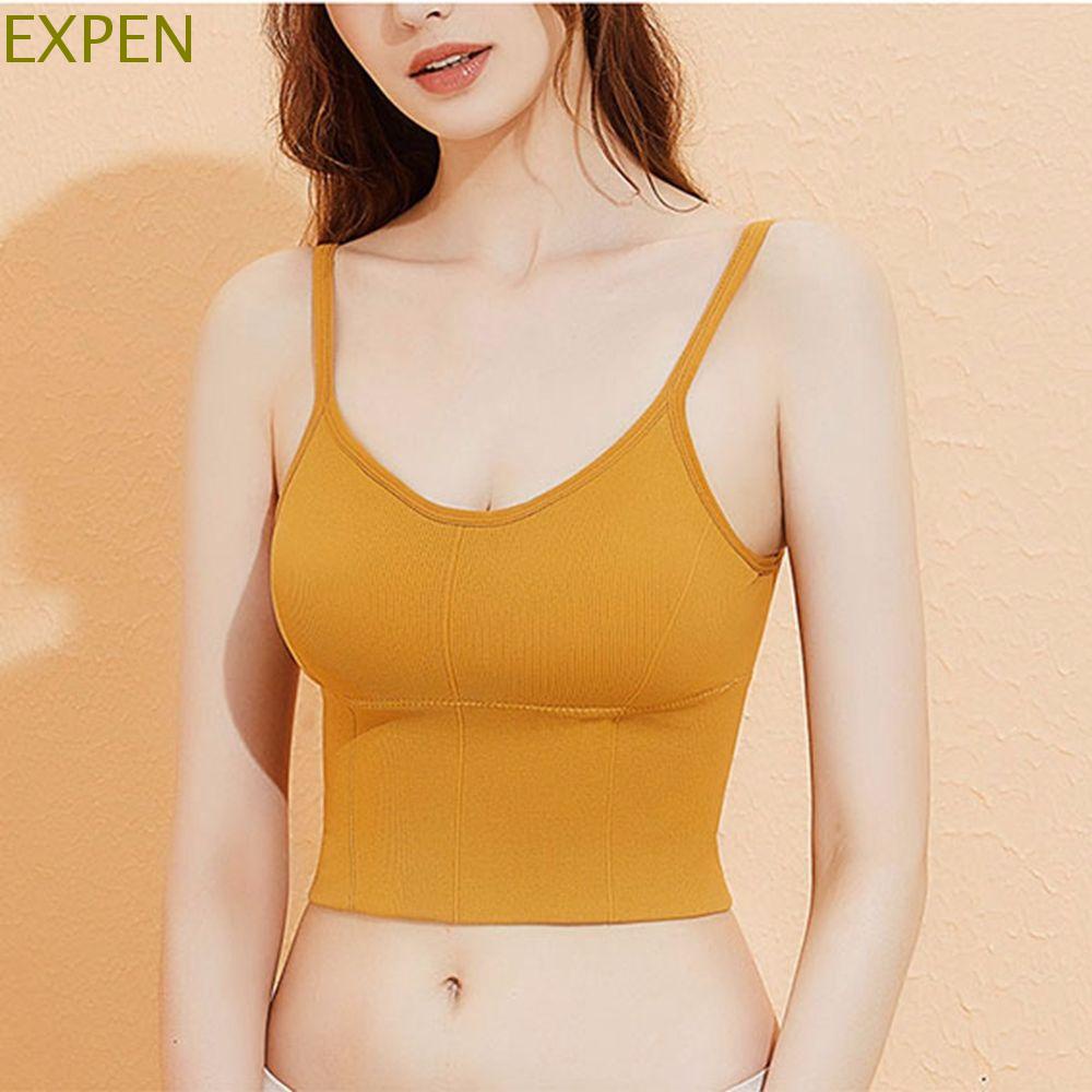 Áo Lót Thể Thao Hai Dây Lưng Chữ U Thoáng Khí Dáng Ôm Quyến Rũ Cho Nữ