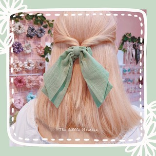 Cột tóc vải nơ đôi Petal Scrunchie