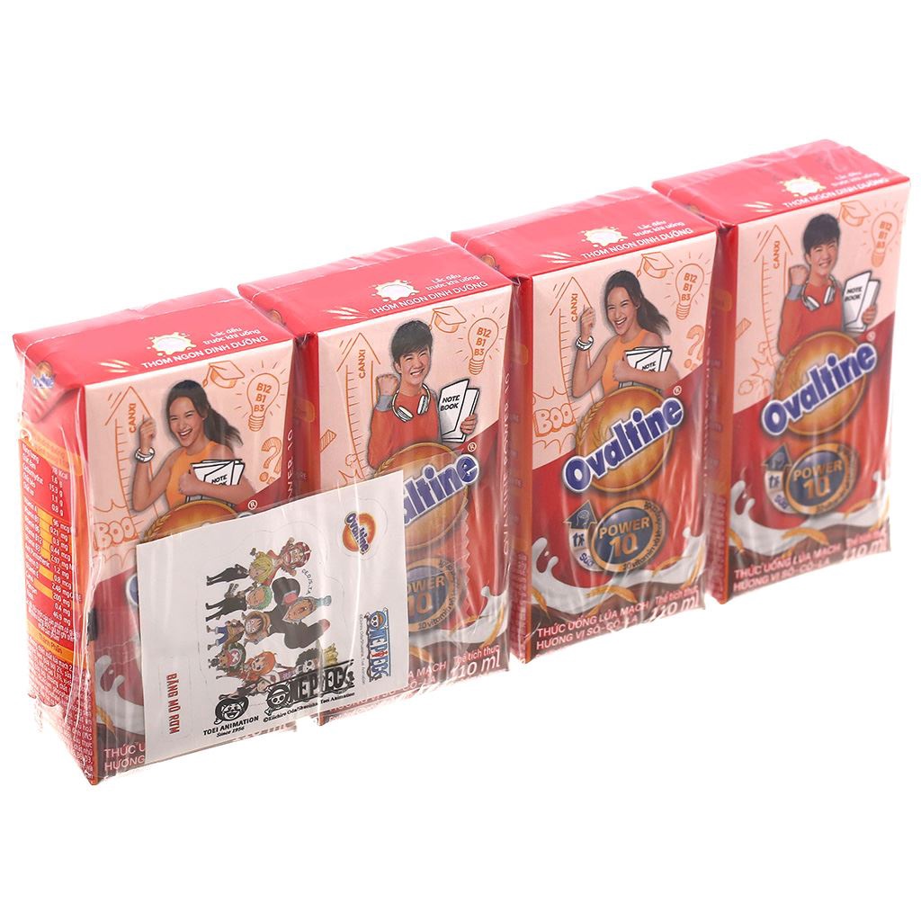Thức uống lúa mạch socola Ovaltine 110ml