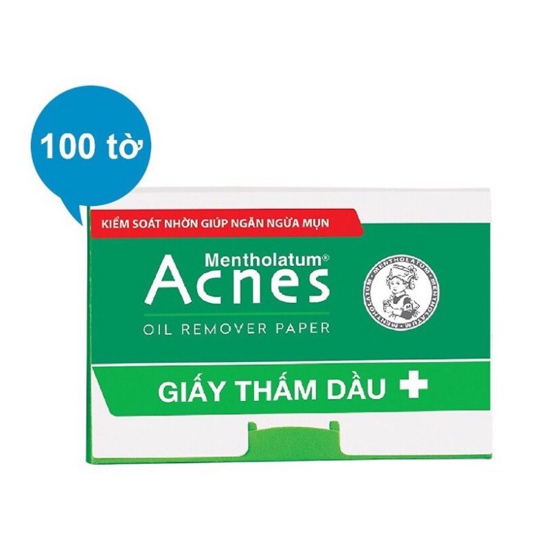 Phim, Giấy Thấm Dầu Acnes Kiểm Soát Nhờn Hiệu Quả