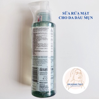 Sữa rửa mặt cho da dầu mụn Eucerin ProAcne Solution Cleanssing Gel 200ml, Đức