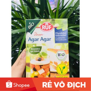 Bột rau câu agar hữu cơ Ruf 15gr