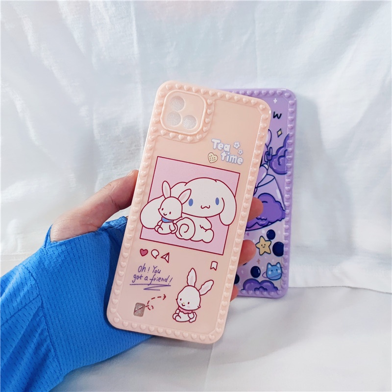 Ốp Lưng Dẻo Họa Tiết Hoạt Hình Dễ Thương Cho OPPO A5S A7 A12 A11K A1K A3S A12E F9 Pro A5 A9 2020