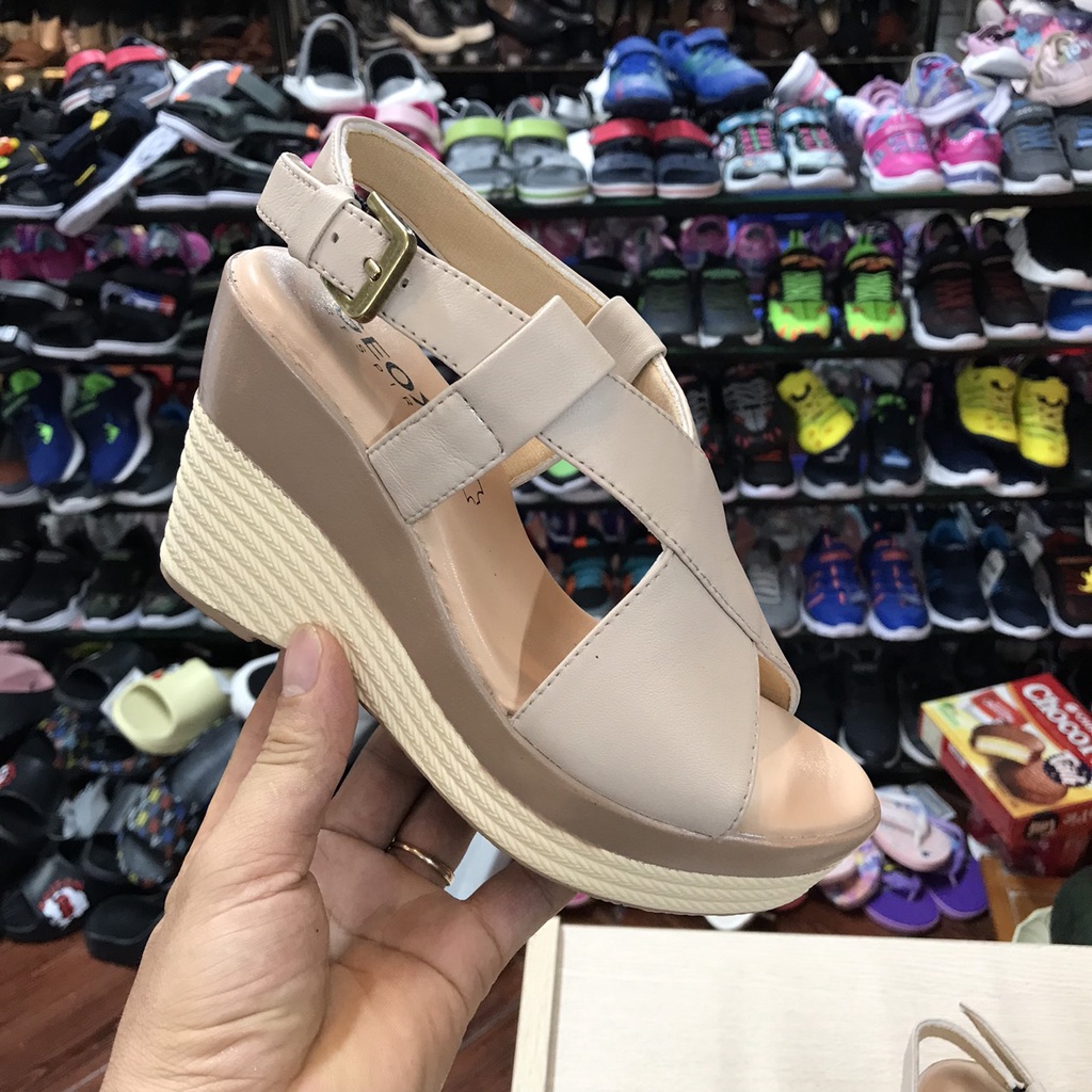Sandal Nữ Đế Xuồng Cao 9cm