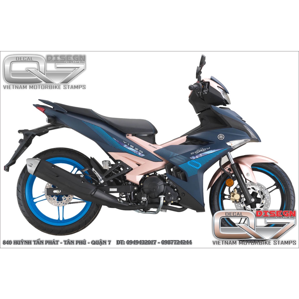 Tem Rời EXCITER 150 ZIN 2019 XANH ĐỒNG