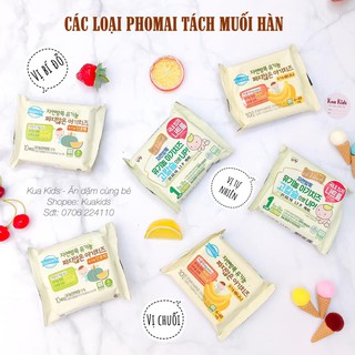 Pho mai tách muối Hàn Quốc (3 vị)