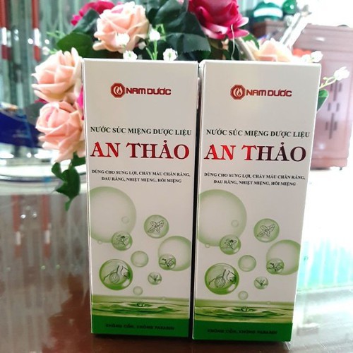 Nước súc miệng dược liệu An Thảo- 250ml