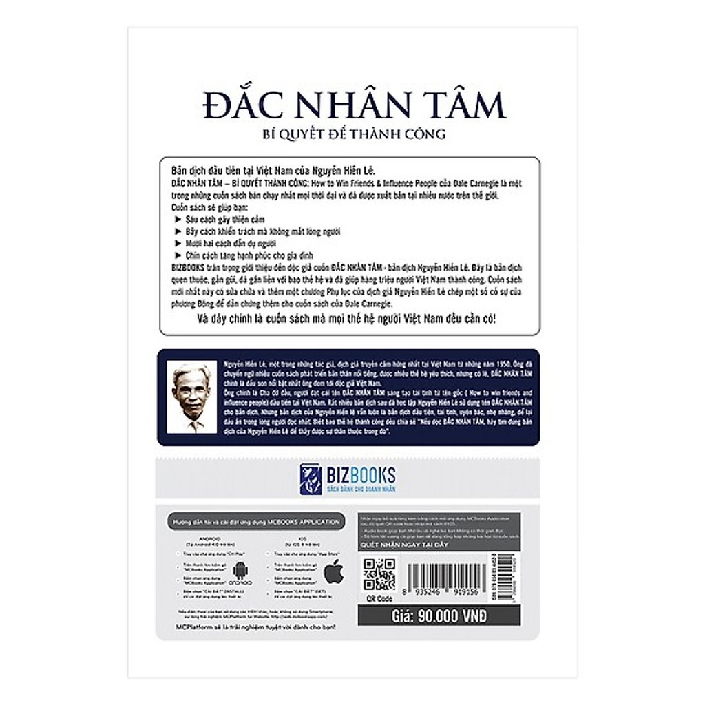 Sách - Đắc nhân tâm (MCbooks)