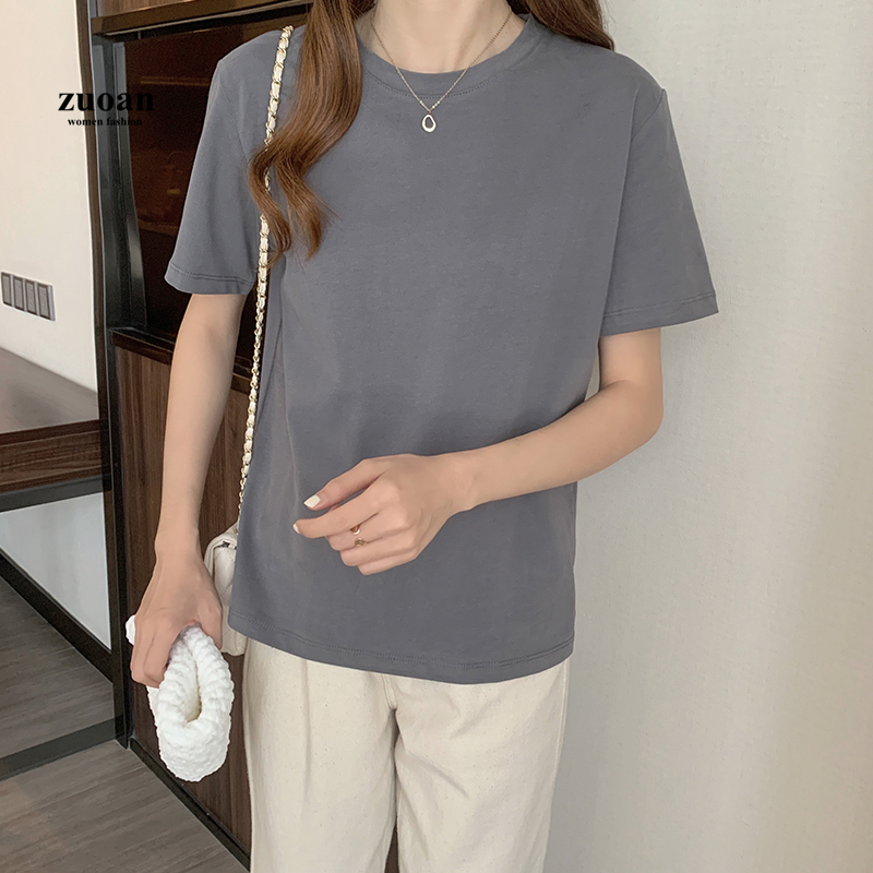 Áo thun nữ SUXI ngắn tay thời trang với nhiều màu tuỳ chọn