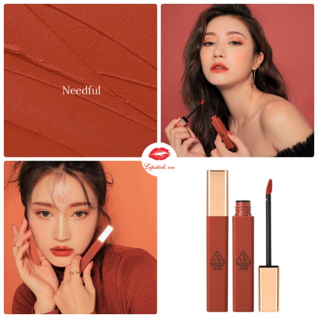 Son Kem Lì 💖FREESHIP💖 Son kem 3CE Cloud Lip Tint mềm môi bền màu Hàn Quốc | BigBuy360 - bigbuy360.vn