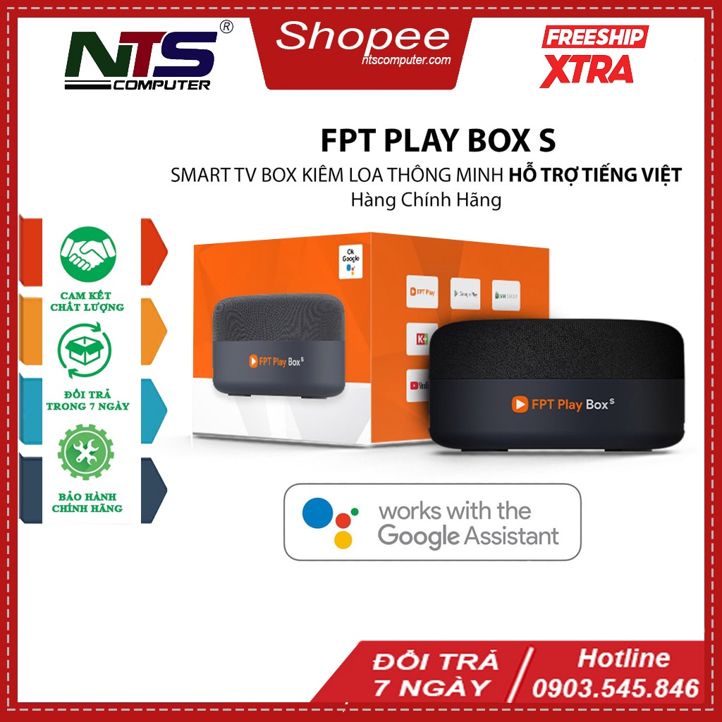 FPT PLAY BOX S - Điều Khiển Giọng Nói Không Chạm