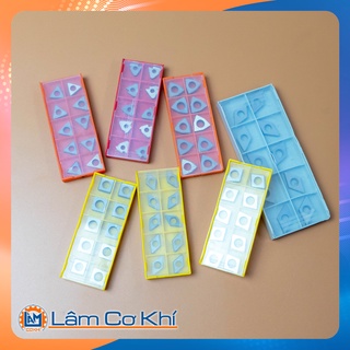 Miếng đệm, miếng lót trên cán dao tiện w08, t16, c12, d15, đệm ren 16er