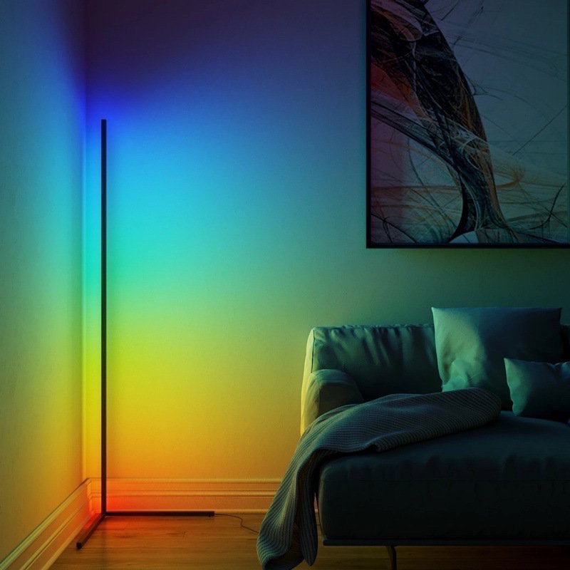 [BH 1 ĐỔI 1] Đèn led góc tường light corner RGB 2021 trang trí phòng: khách ,ngủ, game, điều khiển qua App hàng có sẵn