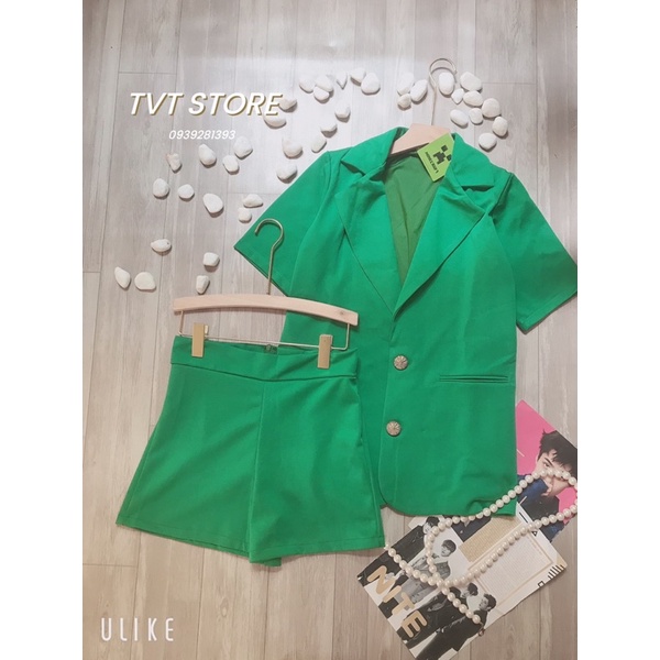SET VEST NGẮN TAY QUẦN SHORT SEXY