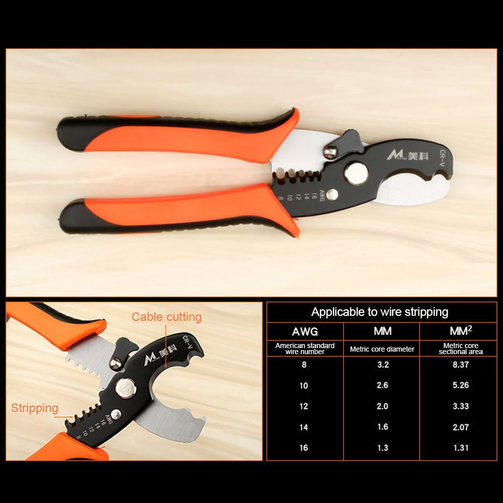Kìm Tuốt Dây Điện 0.2-6.0Mm2 Chuyên Dụng