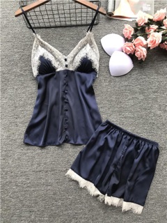 [QQ#500] Bộ đồ ngủ hai dây