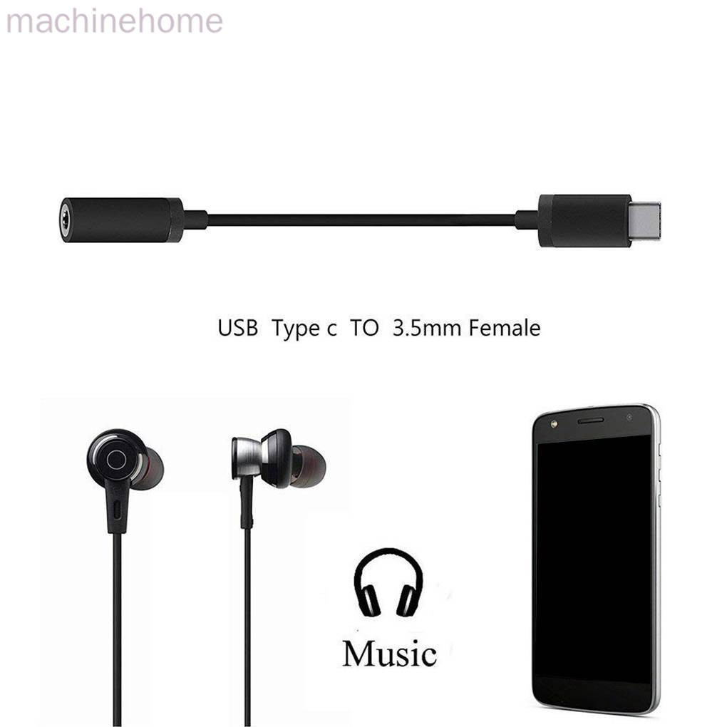 Cáp Chuyển Đổi Âm Thanh Type C Sang 3.5mm Dài 10cm Cho Thiết Bị Xiaomi
