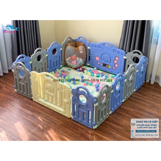 Bộ quây cũi trẻ em 1 miếng nhỏ đơn 1 hàng có sẵn