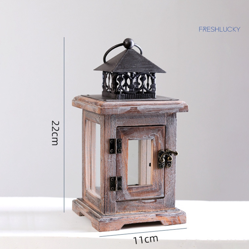Giá Đỡ Đèn Cầy Bằng Gỗ Phong Cách Cổ Điển Độc Đáo Trang Trí Nhà Cửa
