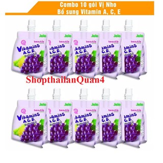 Combo 10 GÓI NƯỚC THẠCH THÁI LAN JELE BEAUTIE HSD 5/2023