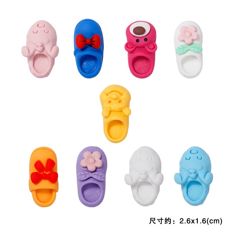 Charm dép Crocs xinh xắn cho các bạn trang trí kẹp tóc, vỏ ốp điện thoại, kẹp tóc,...