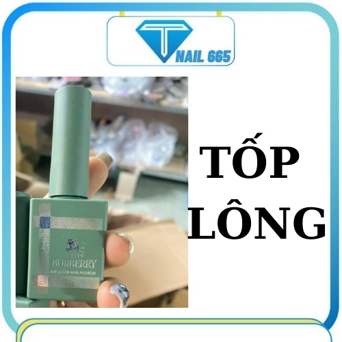 Top lông BURBERRY , Sơn lông móng tay nail