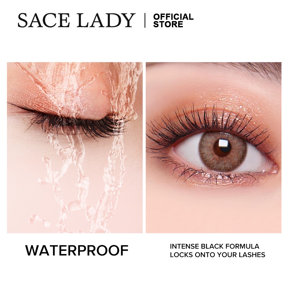 Bộ 3 sản phẩm trang điểm mắt SACE LADY gồm mascara & bút kẻ mắt & kẹp bấm mi 80g