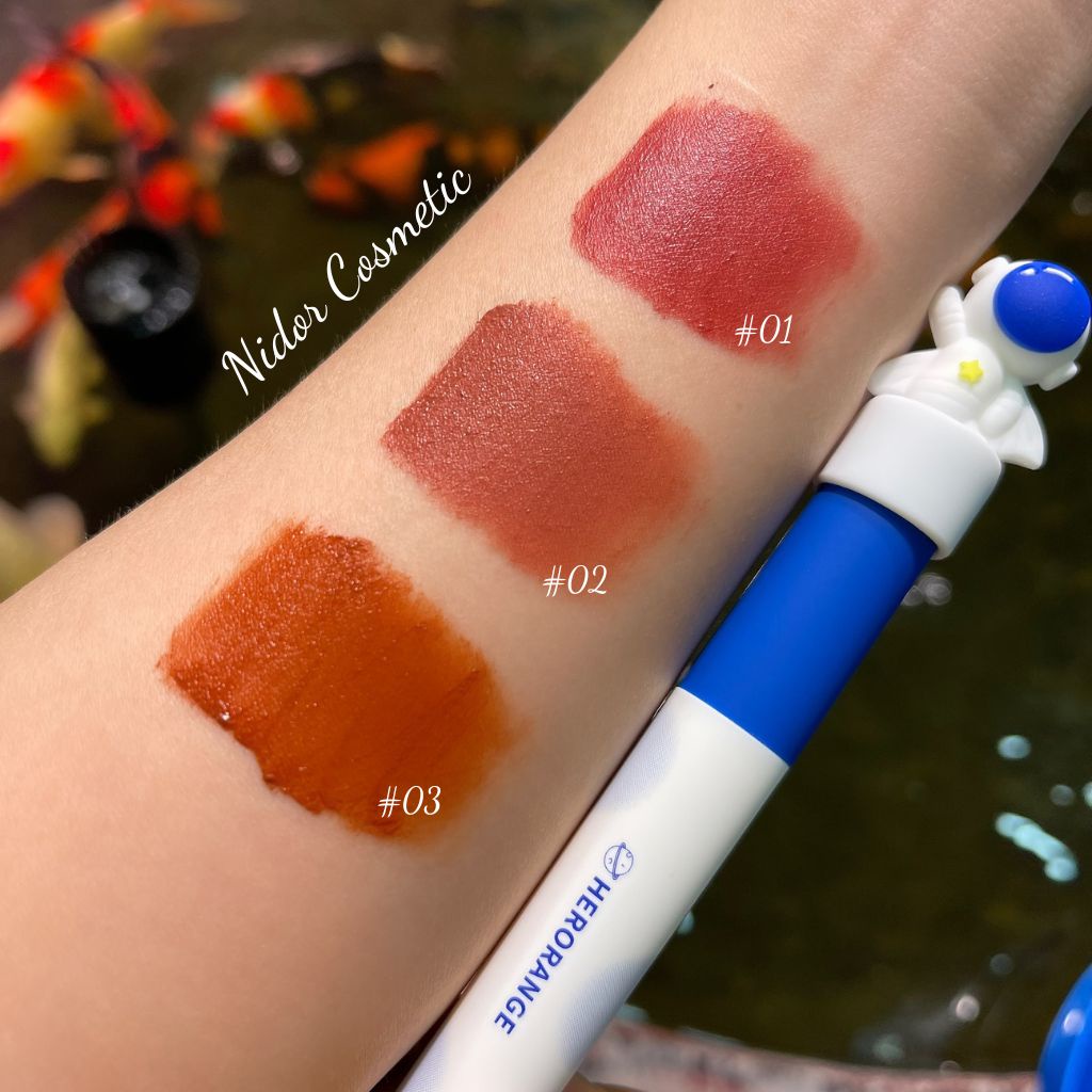 Son Kem Lì Lâu Trôi HERORANGE Phi Hành Gia - Nội Địa Trung