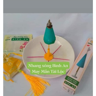 Combo 10 cây Nhang Xông Phong Thủy Bình An Cầu Tài - Kích Lôc - Bình An - May Mắn