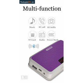 Loa Bluetooth đa năng 4 trong 1 ROLTON E300