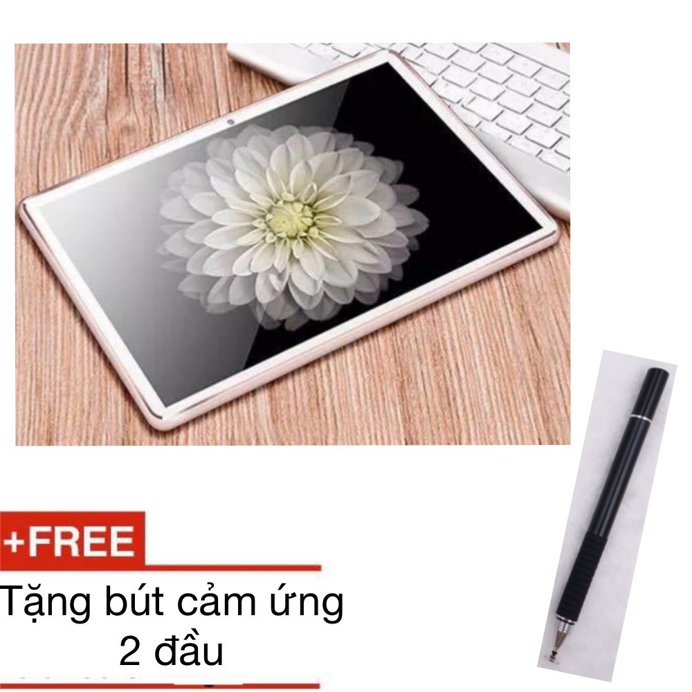 Tablet 10.1inch IPS Android 6.0 Ram 8G Rom 128Gb 2 sim nghe gọi nhắn tin + tặng bút cảm ứng 2 đầu