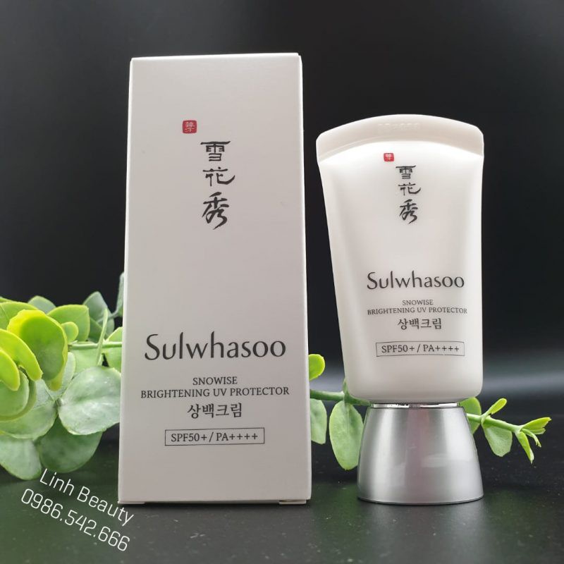 SULWHASOO Snowise Brightening UV Protector SPF50+/PA++++ 20ml - Kem Chống Nắng.