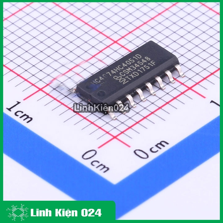IC chức năng 74HC4051 16P